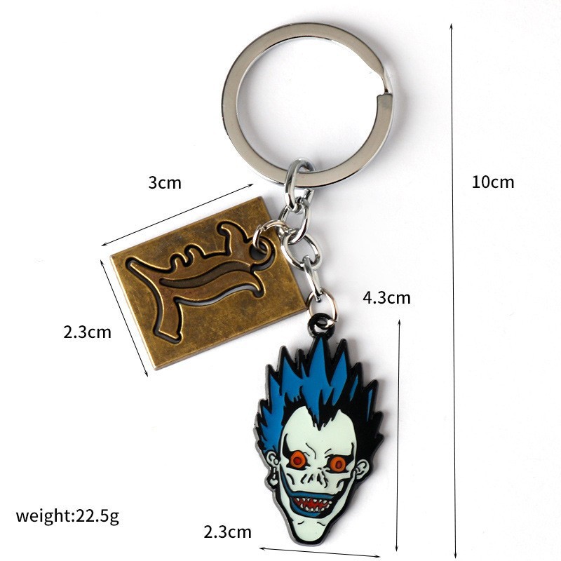 Anime Death Note Keychain Doub - Jewelry Making Journal ulasan dan harga