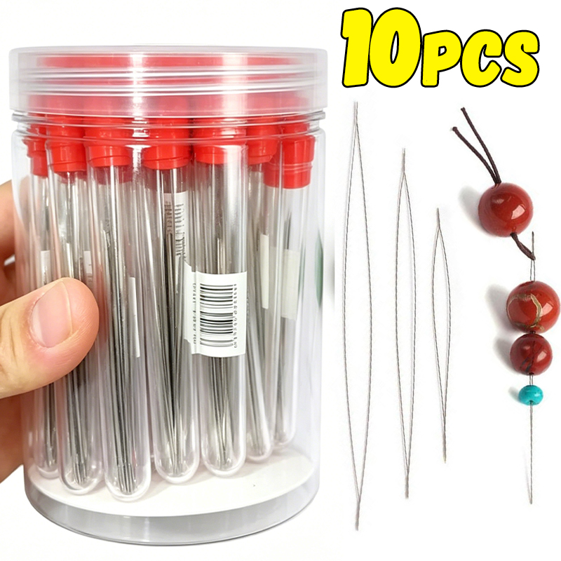 1-10pcs Beading Needles Seed B - Jewelry Making Drill ulasan dan harga