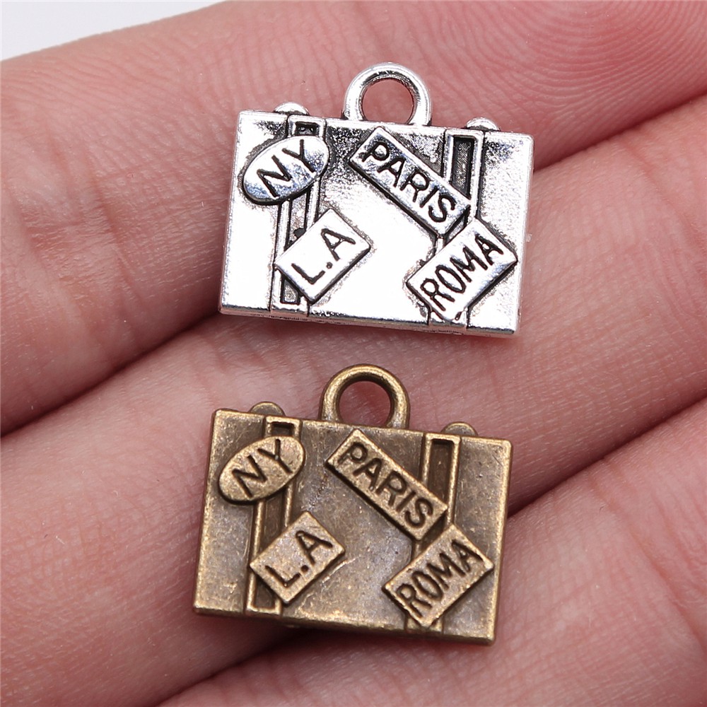 WYSIWYG 5pcs 15x16mm Charms Tr - Jewelry Making New York ulasan dan harga