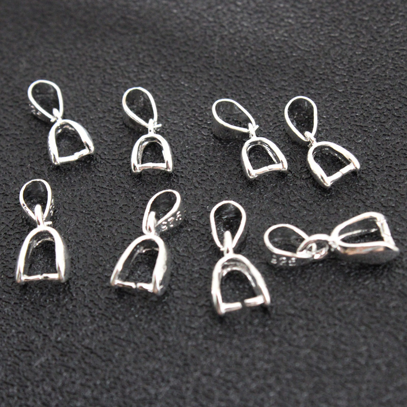 10Pcs 925 Stering Silver Plate - Jewelry Making Silver ulasan dan harga
