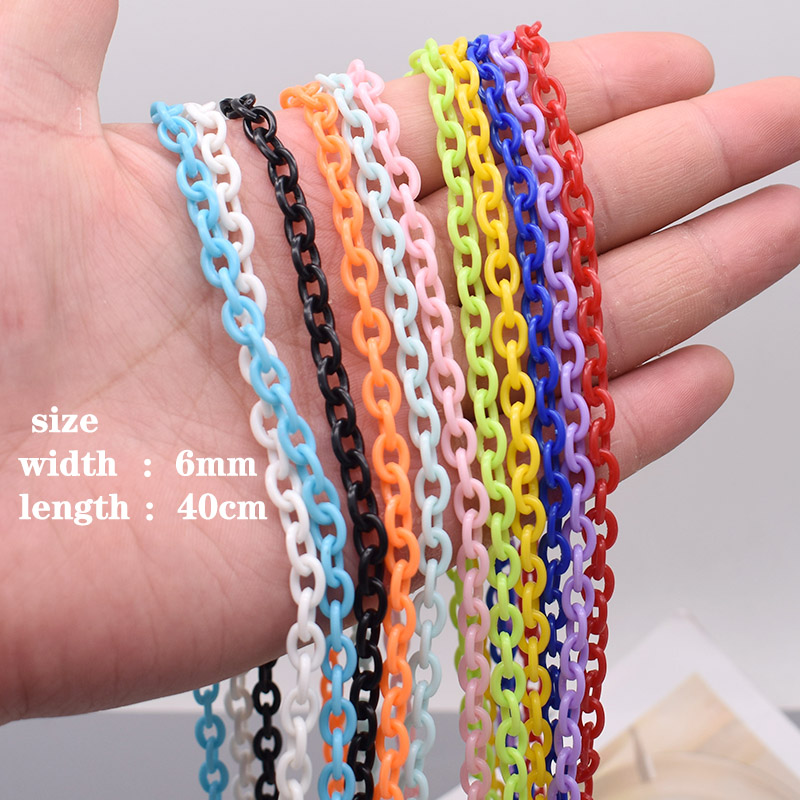 10/50pcs Width 6mm Length 40cm - Jewelry Making Glasses ulasan dan harga
