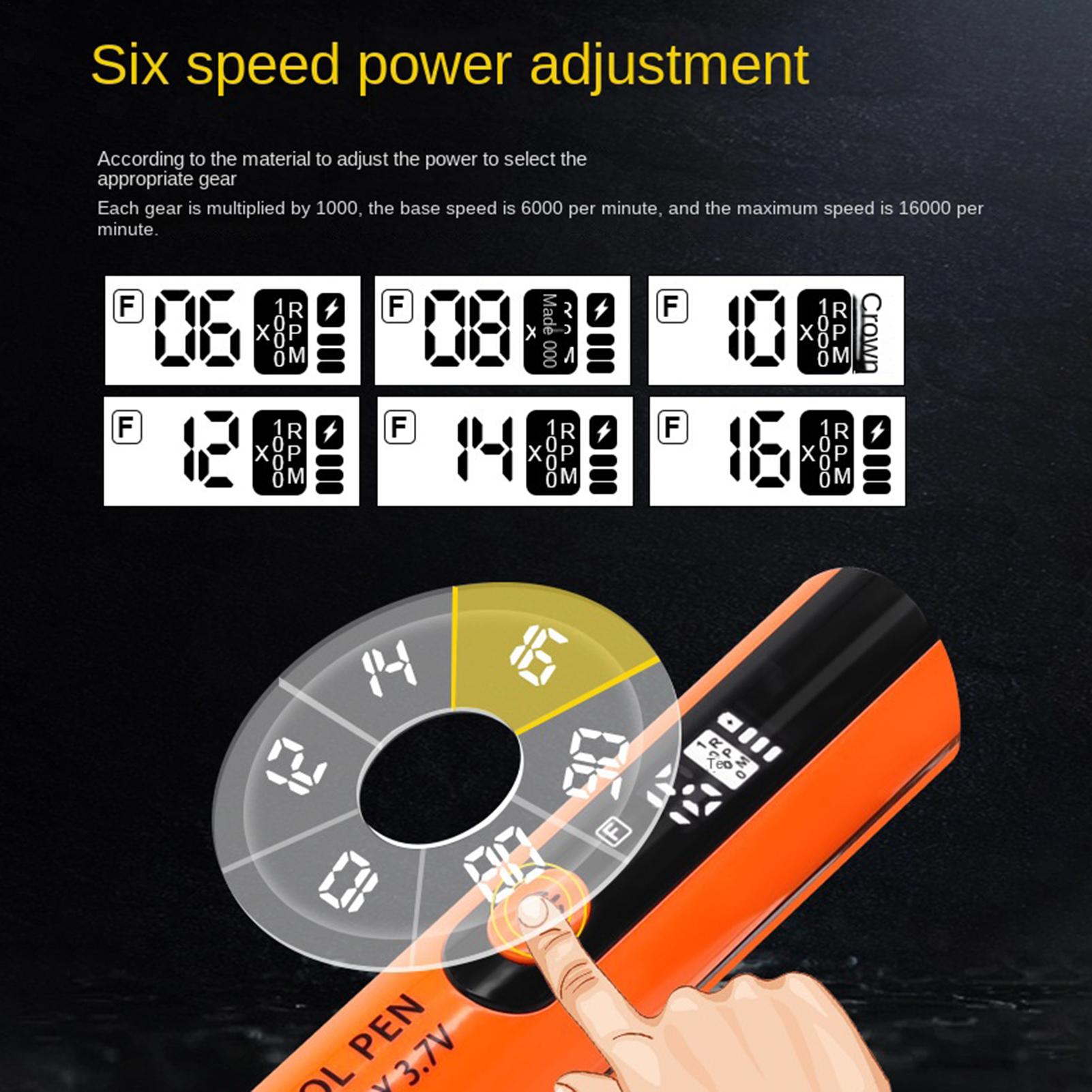 Cordless Rotary Tool Kit 6 Spe - Jewelry Making Drill ulasan dan harga