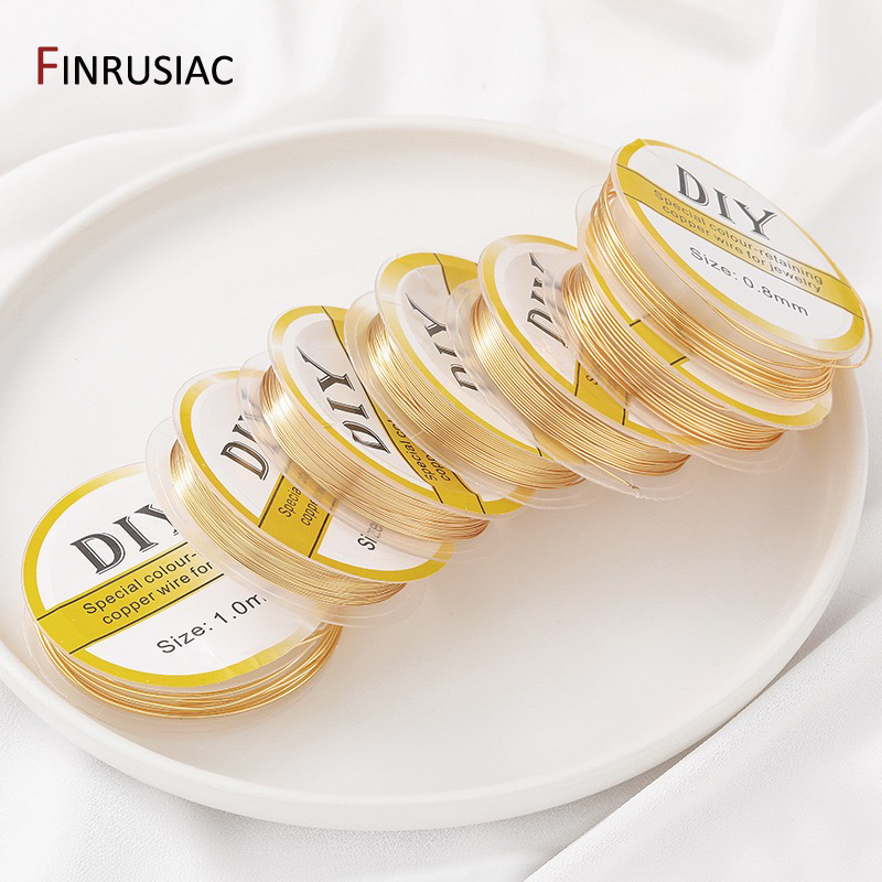14K Gold Plated Copper Wire Fo - Jewelry Making Gold Wire ulasan dan harga