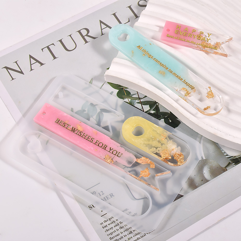 Oval Bookmark Silicone Mold He - Jewelry Making Guide Book ulasan dan harga