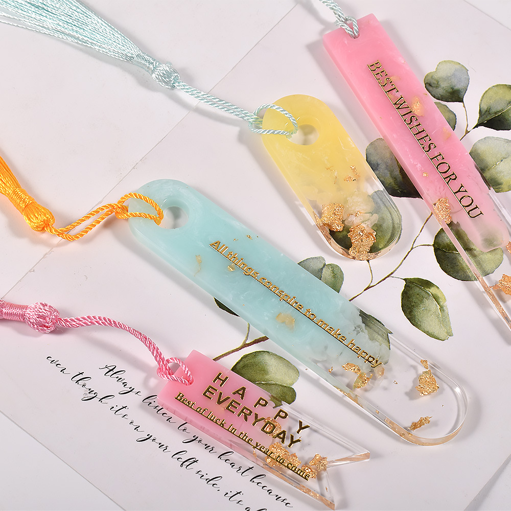 Oval Bookmark Silicone Mold He - Jewelry Making Guide Book ulasan dan harga