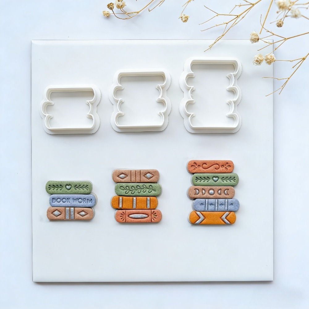 7pcs/set Book Stack Themed Pol - Jewelry Making Guide Book ulasan dan harga