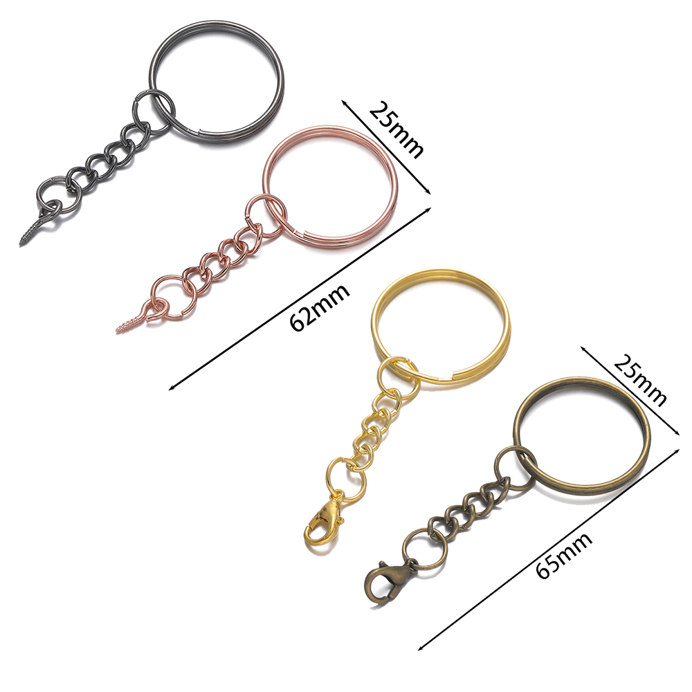 10pcs/Lot 25mm Screw Eye Pin K - Jewelry Making Drill ulasan dan harga