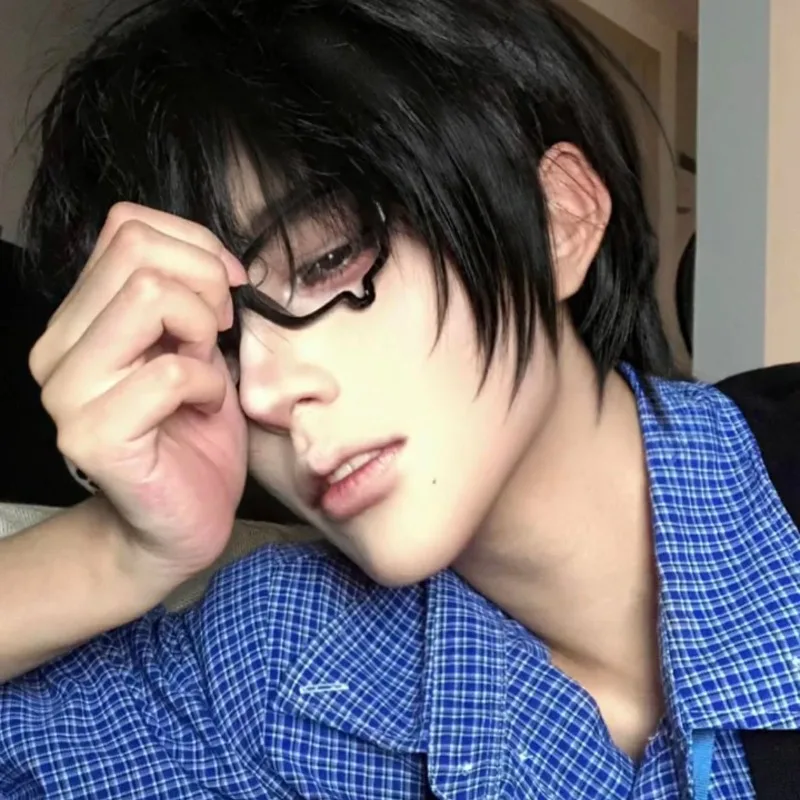 Anime Y2K Cosplay Glasses With - Jewelry Making Glasses ulasan dan harga