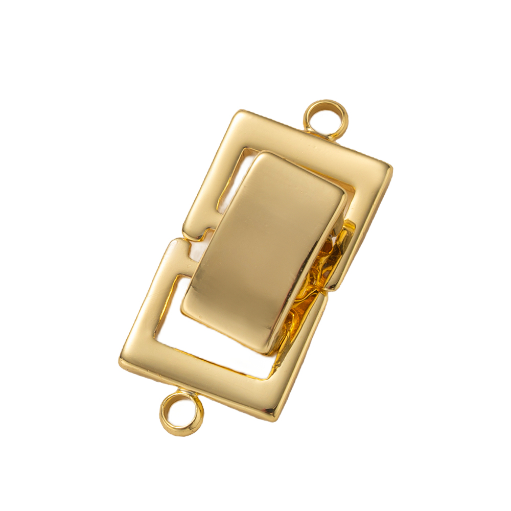2pcs 14K Gold Plated Layered C - Jewelry Making Class ulasan dan harga