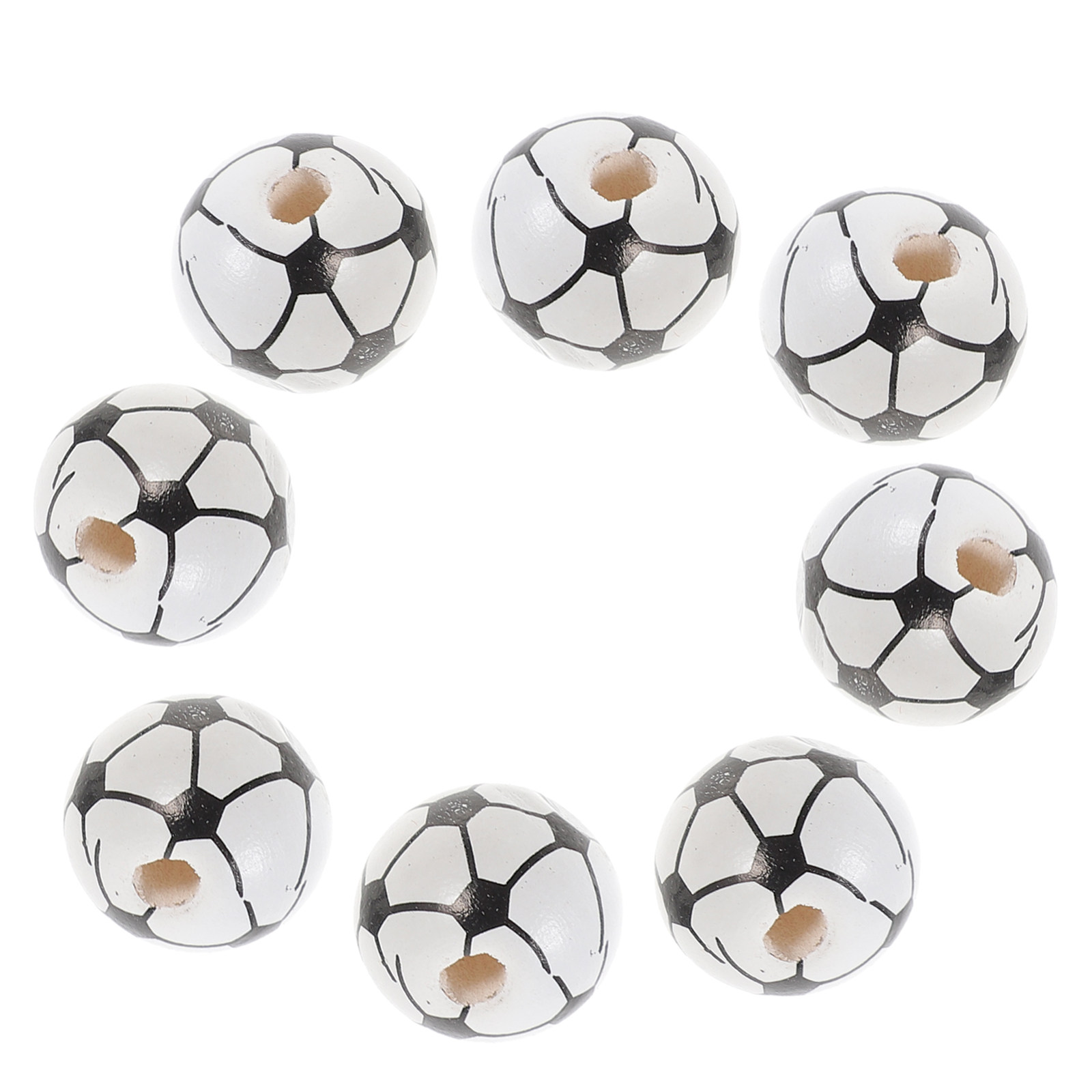 50Pcs Decorative Wooden Beads  - Jewelry Making Ideas With Beads ulasan dan harga