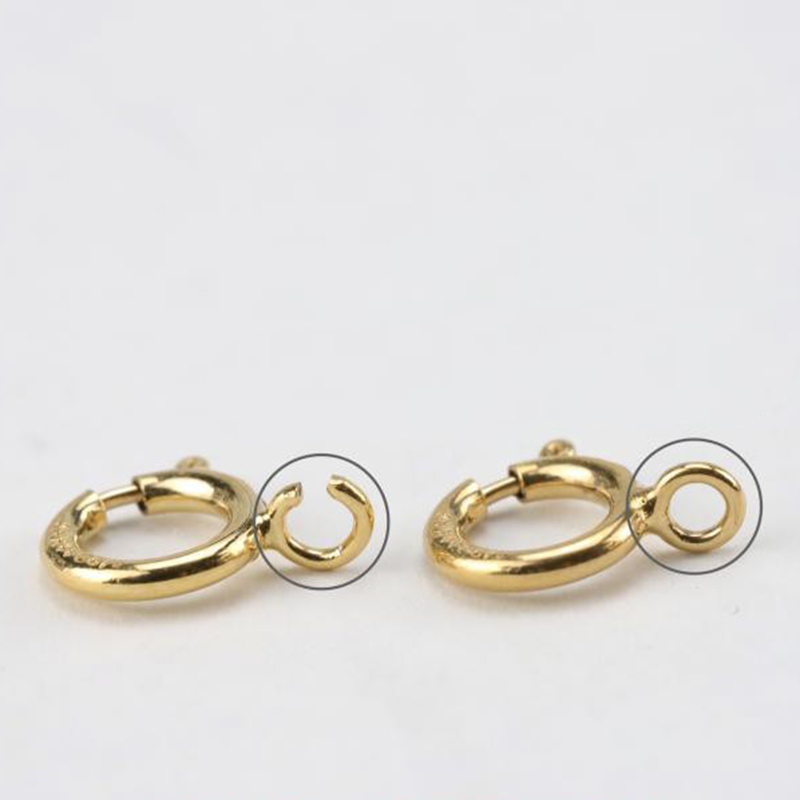 14K Gold Filled Spring Ring Cl - Jewelry Making Designs ulasan dan harga
